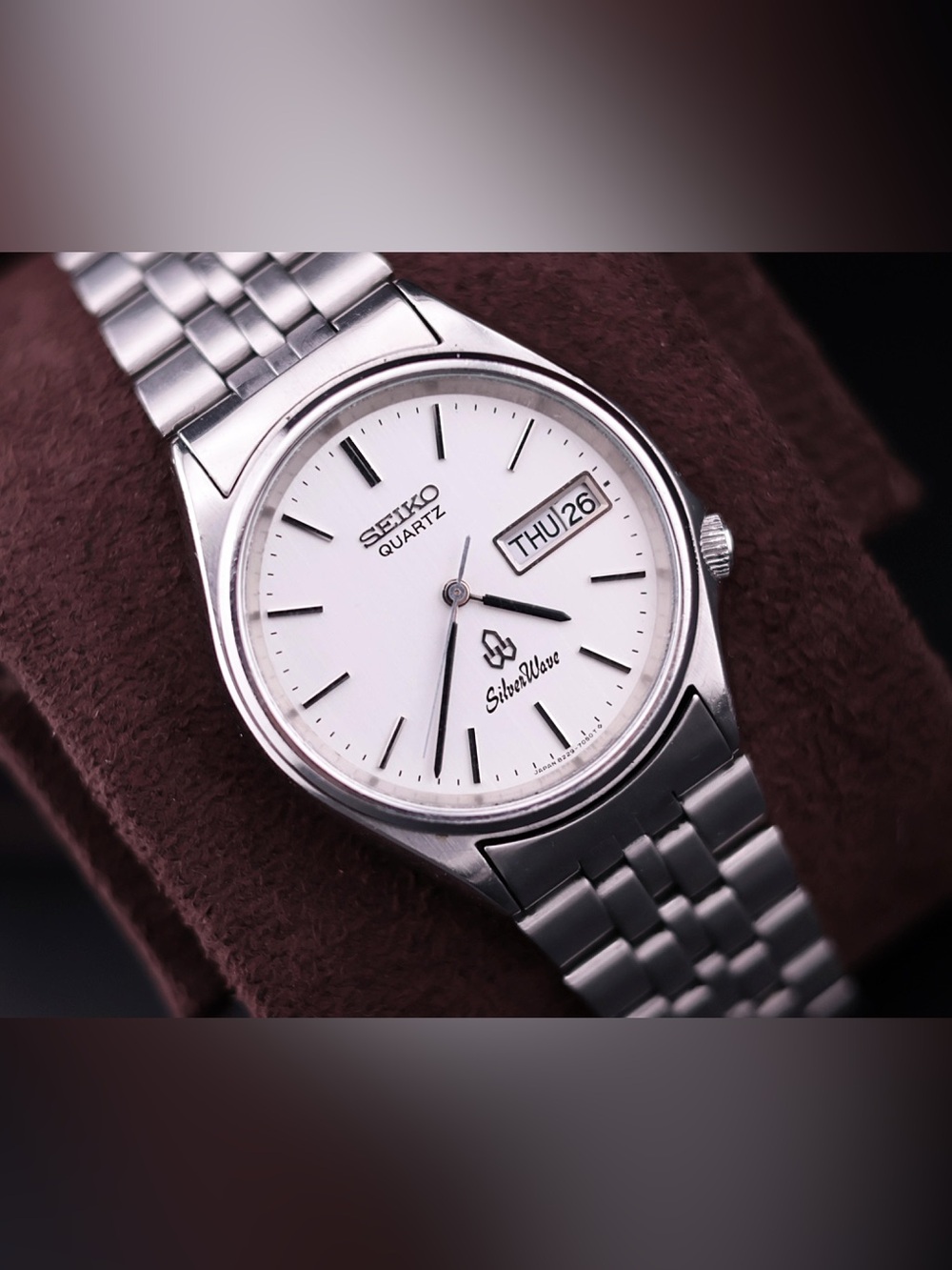 Vintage 1980 Seiko Silverwave 8229-7030 Men’s Watch - Picture 4 of 8